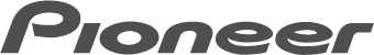 pioneer logo_poster_ - Palais Wertheim Eventlocation Wien Pioneer logo in gray stylized typography (wordmark)